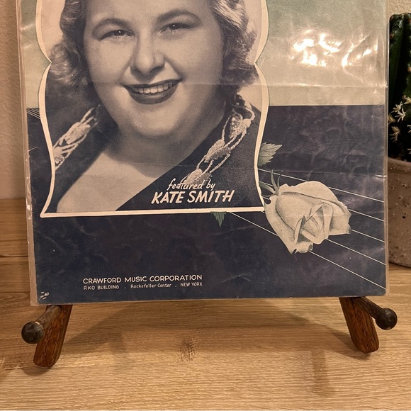 Vintage 1942 Johnny Doughboy Sheet Music Kate Smith WWII - Picture 3 of 8